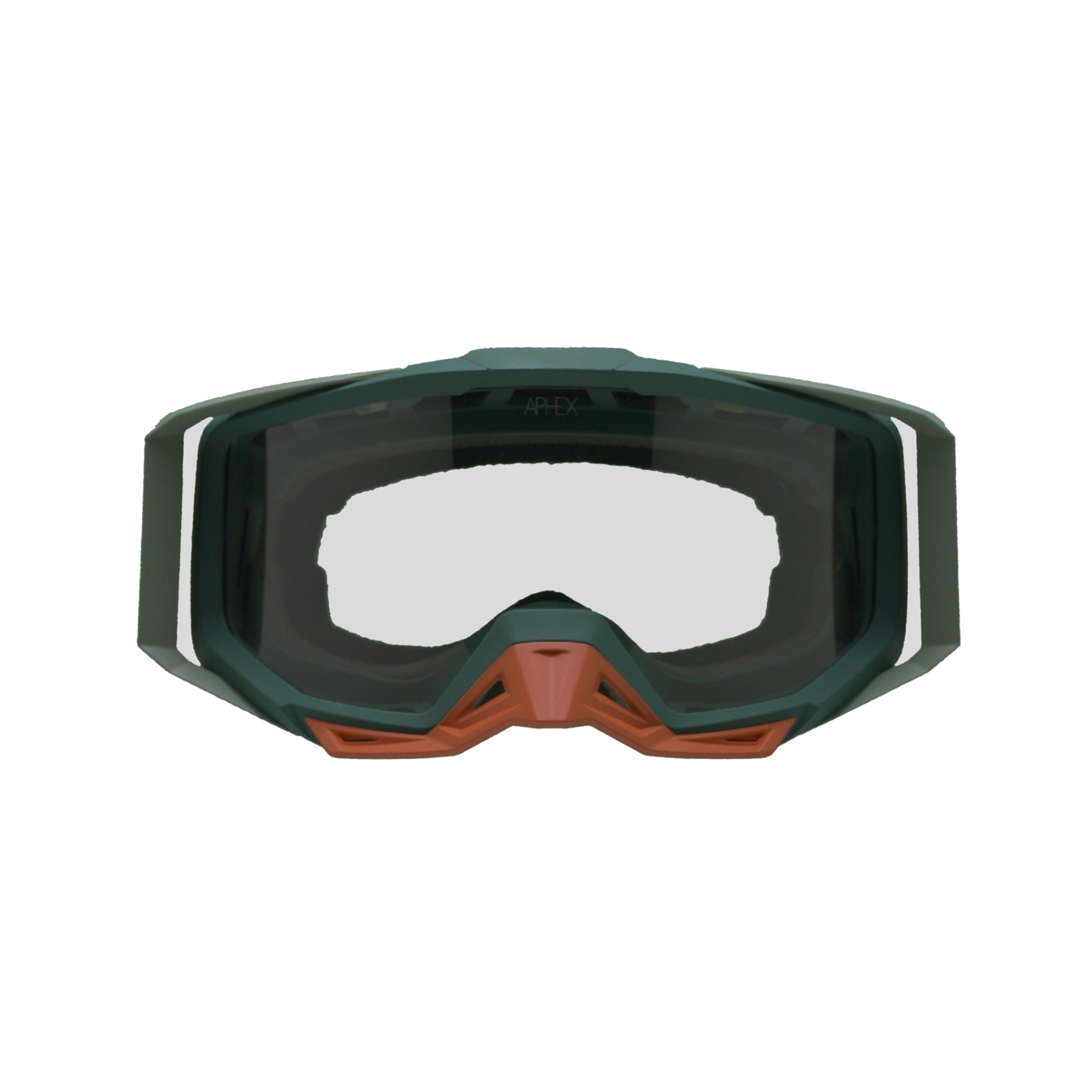 BLAZE Green - Orange Transparent Lens