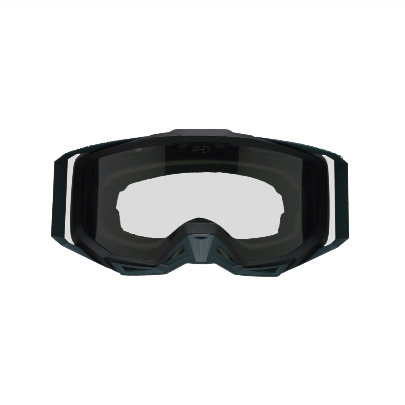 BLAZE Black - Green Transparent Lens