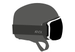 ski goggles Helmet compatible with aphex