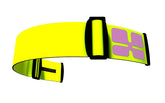 Strap Lemon Neon + Logo Purple Neon