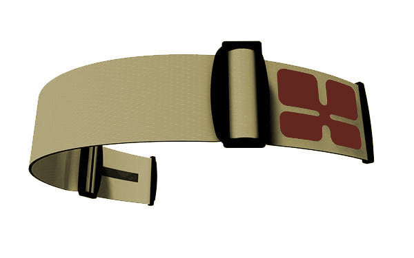 Unicolor Camel / Brick Strap