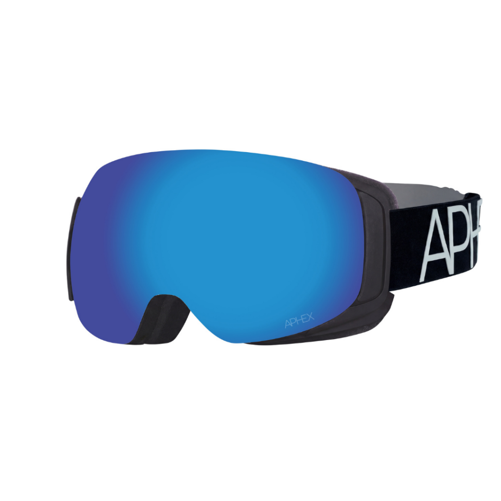 KEPLER Small Black - Blue Lens