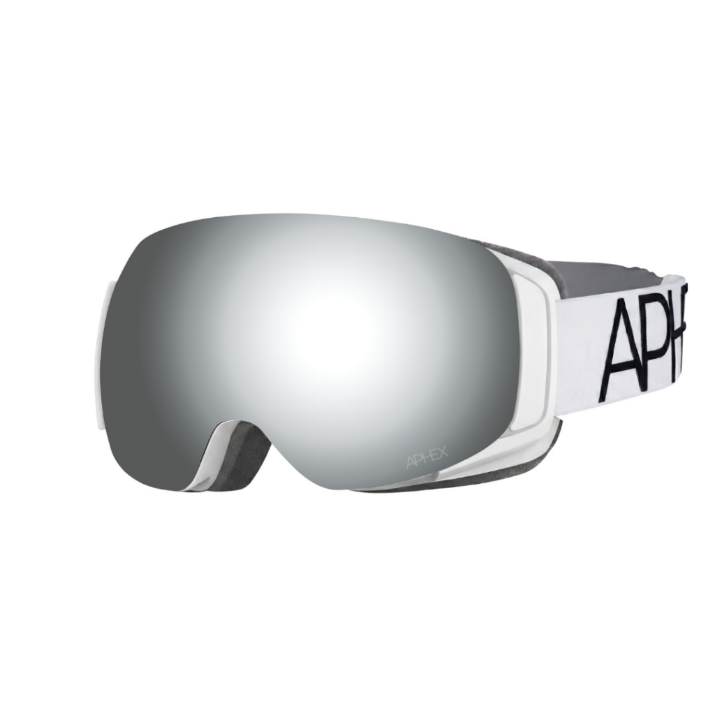 KEPLER Small White - Silver Lens