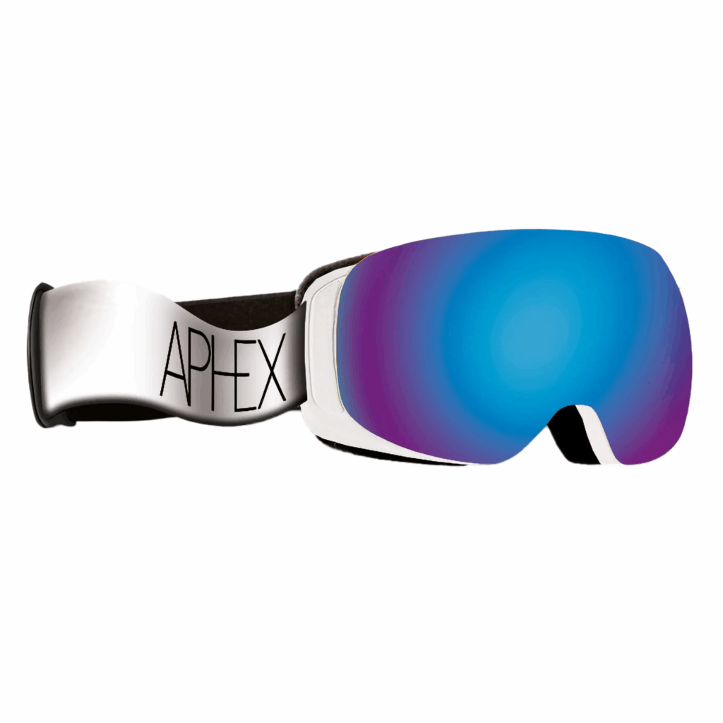 KEPLER Small White - Blue Lens