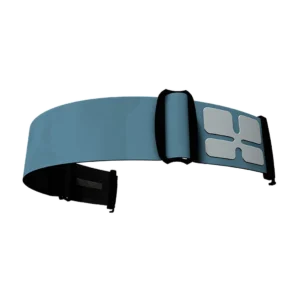 Light Blue + Logo White Strap