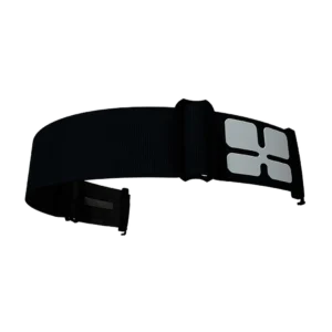 Black + Logo White Strap