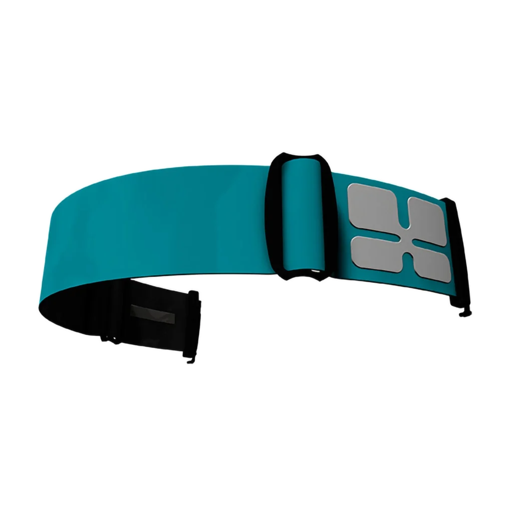 Petrol + Logo Grey Strap