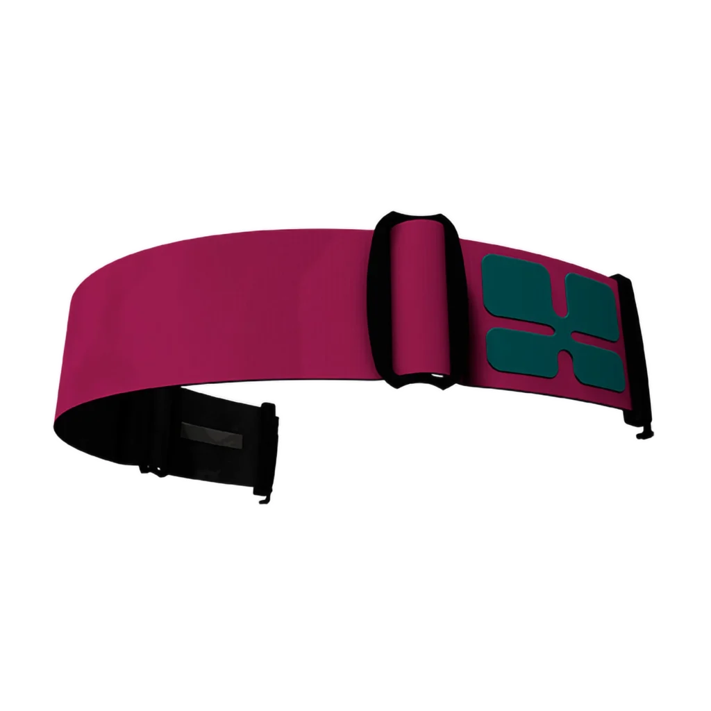 Strawberry + Logo Petrol Strap